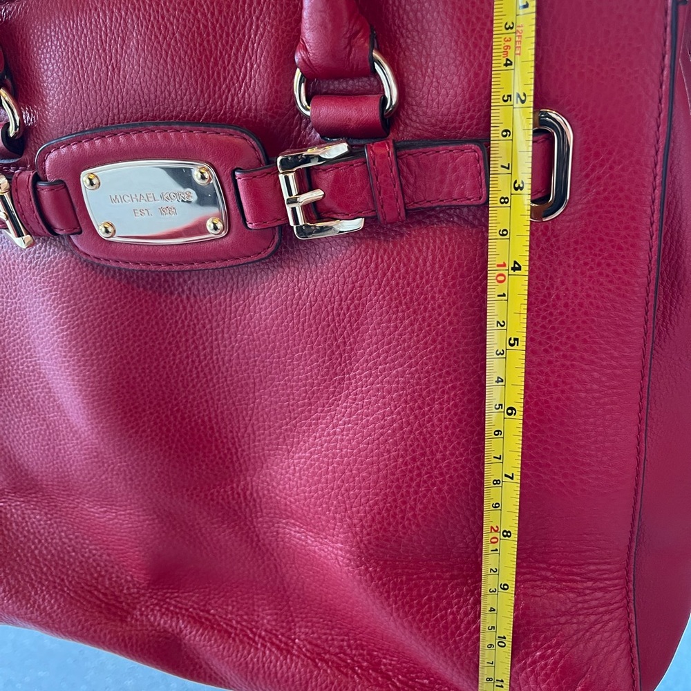 MICHAEL Michael Kors Cherry Red Tote - Picture 10 of 11
